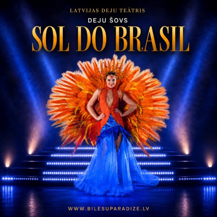 Izrādes "deju šovs ''Sol do Brasil''" attels