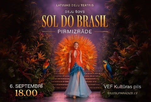 Izrādes "deju šovs ''Sol do Brasil''" attels