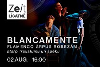 Meklēšanas rezultāta izrādes "BLANCAMENTE | Flamenko ārpus robežām | Socrates Mastrodimos, Gabriel Aragu un Sara Holgado" attels