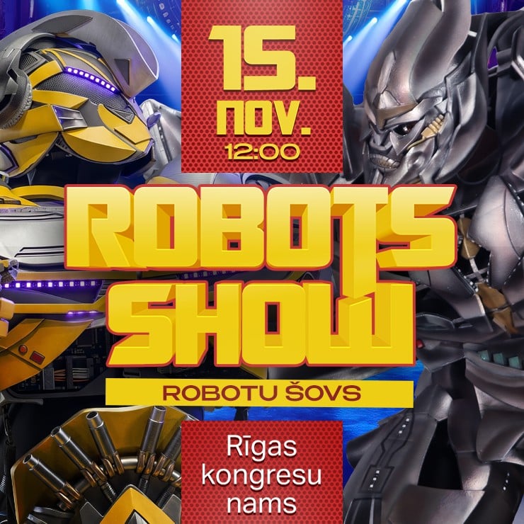 Image of the event "Robotu šovs – Glābšanas misija"