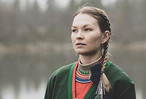 Изображение спектакля "SĀMU DZIESMAS. MARJA MORTENSONE"