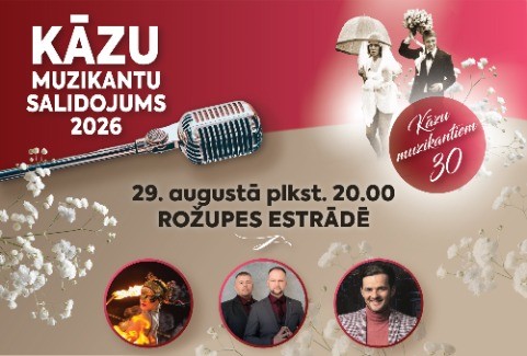 Izrādes "KĀZU MUZIKANTU SALIDOJUMS 2026" attels