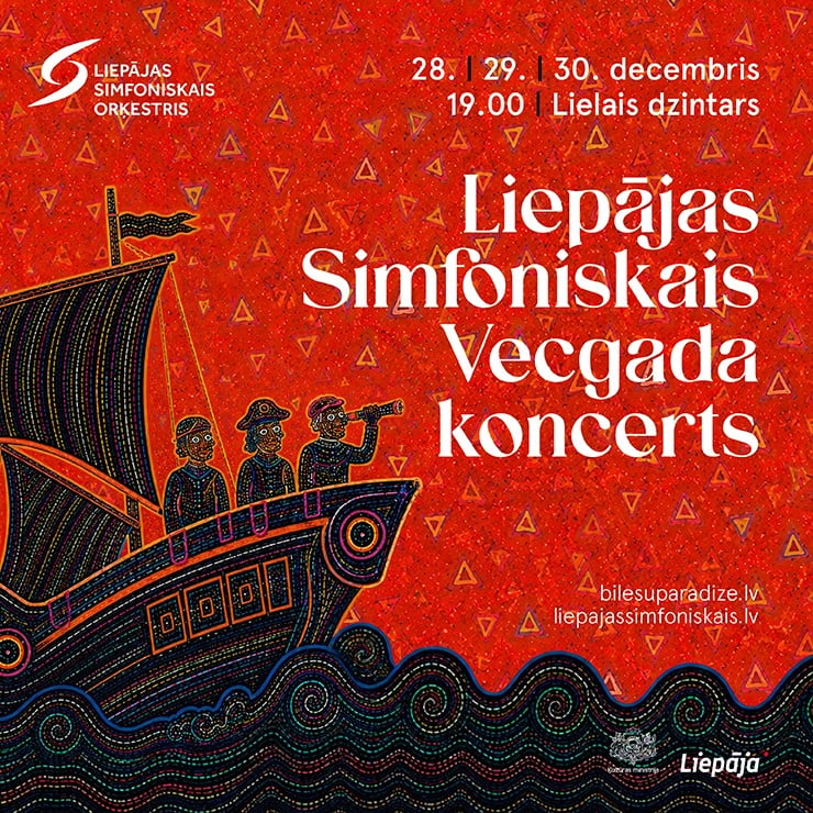Image of the event "Liepāja Symphony New Year’s concert"