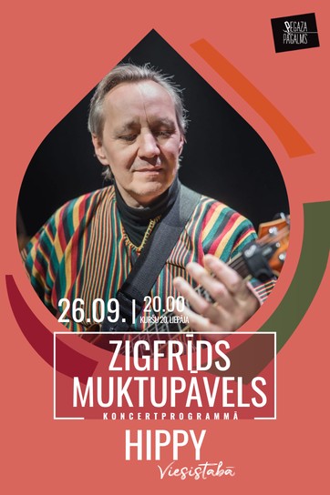 Изображение мероприятия "Zigfrīds Muktupāvels koncertprogrammā "HIPPY"" из результатов поиска
