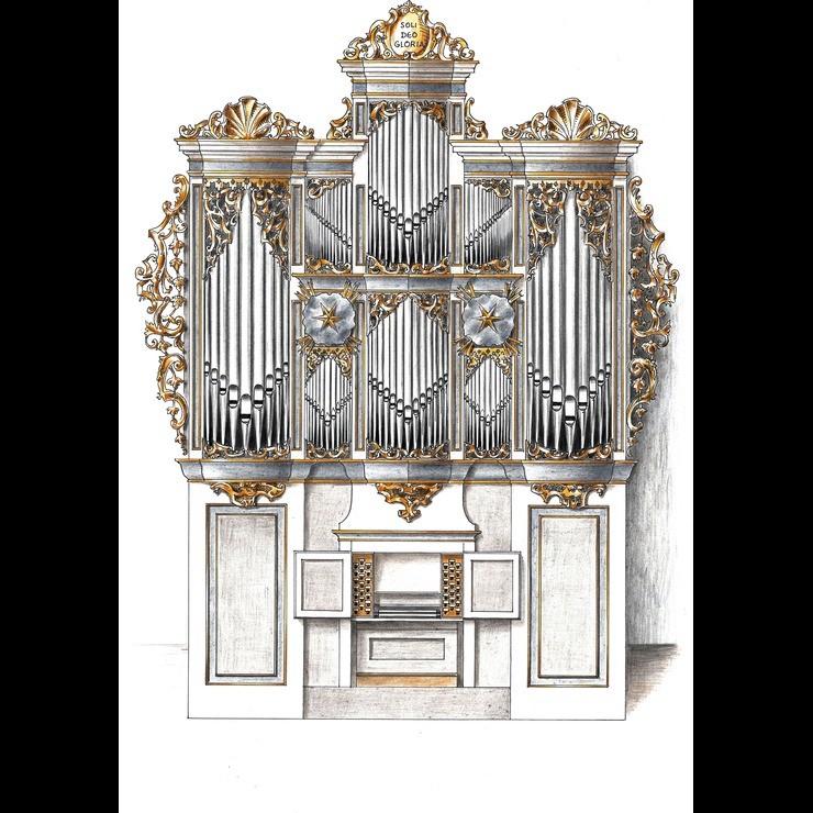 Изображение спектакля "BACH un zelta baroks. Veltījums jaunajām Contiuss baroka ērģelēm Rīgas Domā"