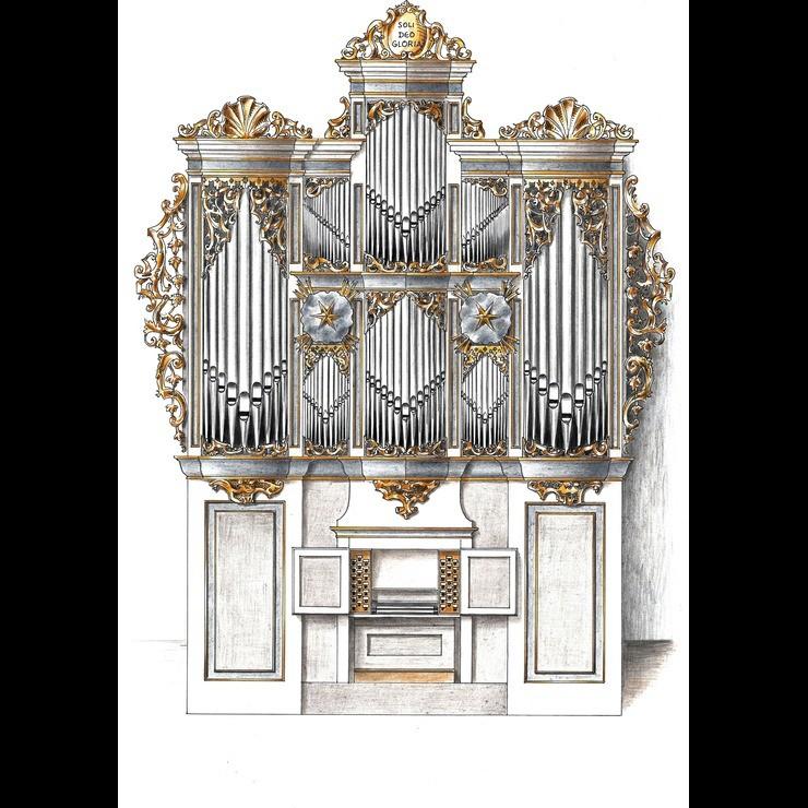 Image of the event "BACH and the Golden Baroque. A Tribute to the New Contius Baroque Organ at Riga Cathedral"