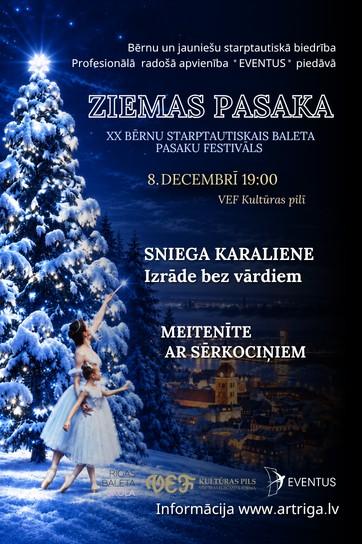 Meklēšanas rezultāta izrādes "XX Bērnu starptautiskais baleta pasaku festivāls ZIEMAS PASAKA" attels