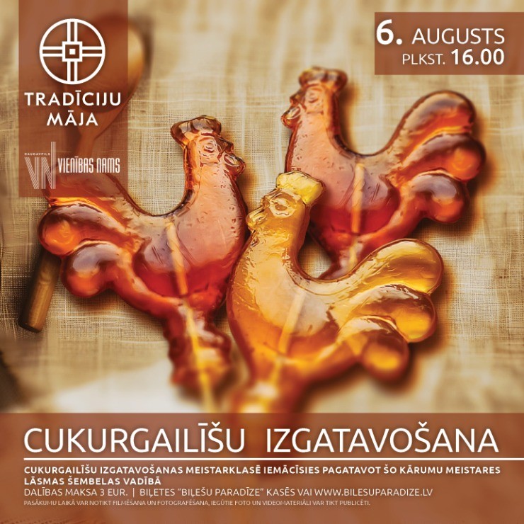 Izrādes "Cukurgailīšu izgatavošana | Meistarklase" attels