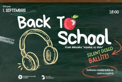 Izrādes "Silent disco ballīte "Back To School"" attels