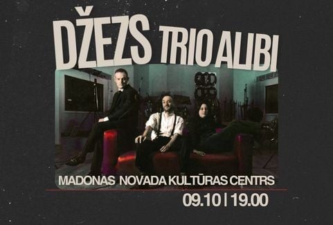 Изображение спектакля "DŽEZS | Pjēra Fransuā Blanšāra džeza trio ALIBI"