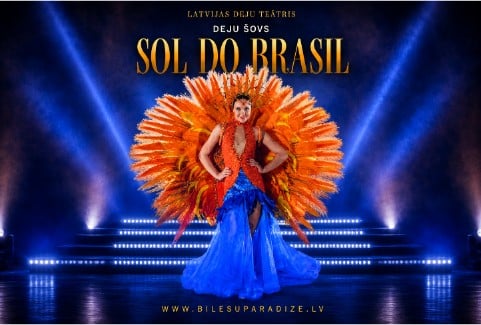 Izrādes "deju šovs ''Sol do Brasil''" attels