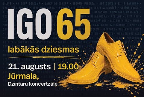 Izrādes "IGO 65 | labākās dziesmas" attels