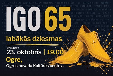 Izrādes "IGO 65 | labākās dziesmas" attels