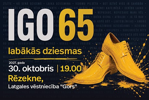 Izrādes "IGO 65 | labākās dziesmas" attels