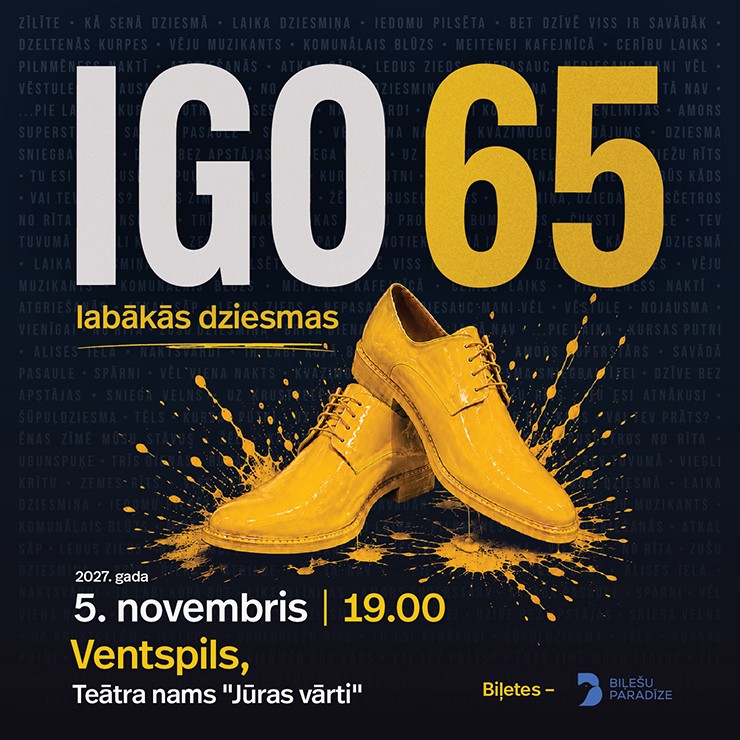 Izrādes "IGO 65 | labākās dziesmas" attels