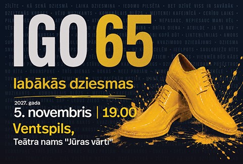 Izrādes "IGO 65 | labākās dziesmas" attels