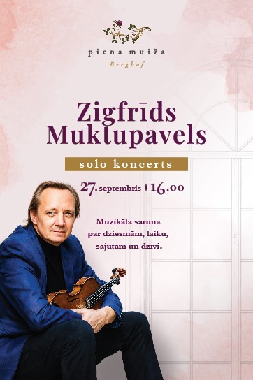 Изображение мероприятия "Zigfrīds Muktupāvels - solo koncerts" из результатов поиска