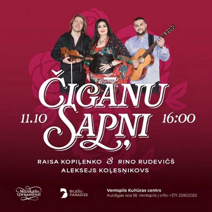 Izrādes "ČIGĀNU SAPŅI" attels