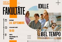Meklēšanas rezultāta izrādes "FAKULTĀTES atklāšanas koncerts – IDILLE + BEL TEMPO" attels