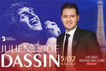 Изображение мероприятия "Julien Dassin: muzikāls ceļojums Joe Dassin pasaulē" из результатов поиска
