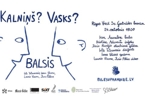 Image of the event "Kalniņš? Vasks?"