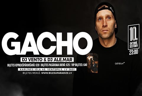Изображение спектакля "GACHO x Silrak - DJ VENTO & DJ ALE.MAR"