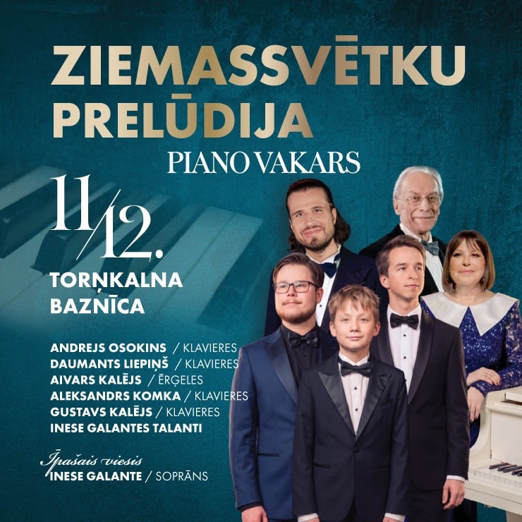 Izrādes "Inese Galante un draugi ZIEMASSVĒTKU PRELŪDIJA" attels