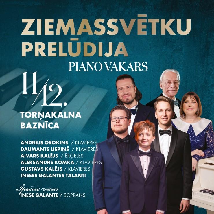 Izrādes "Inese Galante un draugi ZIEMASSVĒTKU PRELŪDIJA" attels