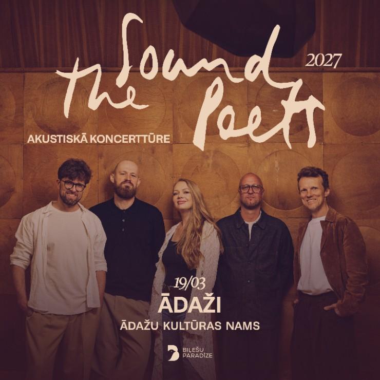Изображение спектакля ""The Sound Poets" akustiskā tūre"