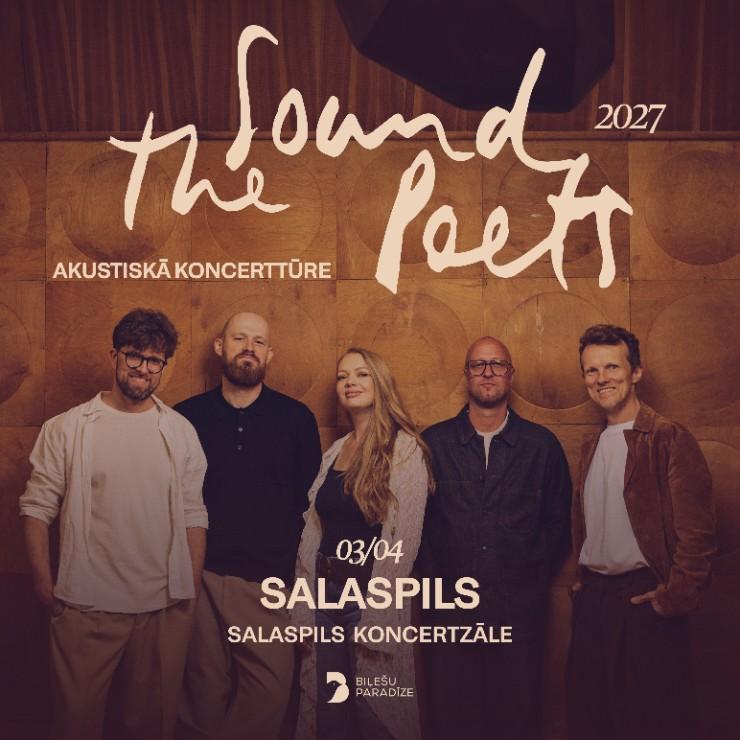 Изображение спектакля ""The Sound Poets" akustiskā tūre"
