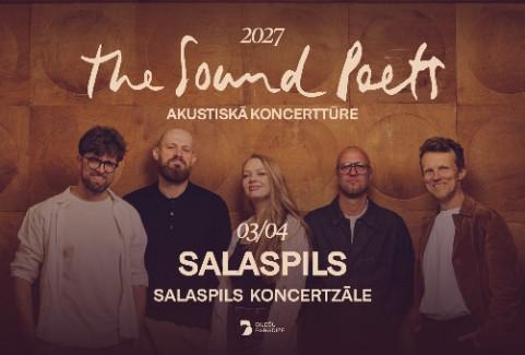 Изображение спектакля ""The Sound Poets" akustiskā tūre"