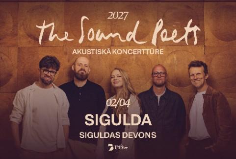 Image of the event ""The Sound Poets" akustiskā tūre"