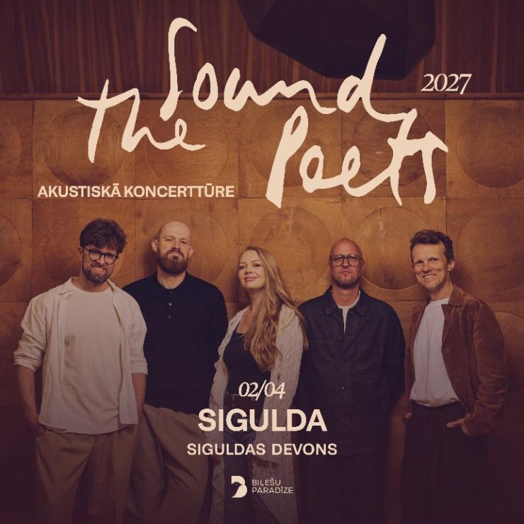 Image of the event ""The Sound Poets" akustiskā tūre"