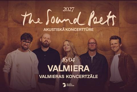 Изображение спектакля ""The Sound Poets" akustiskā tūre"