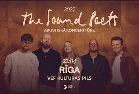 Изображение спектакля ""The Sound Poets" akustiskā tūre"