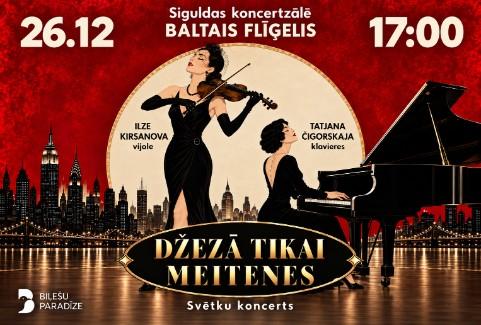Изображение спектакля "Svētku koncerts "Džezā tikai meitenes""