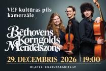 Meklēšanas rezultāta izrādes "Bēthovens, Mendelszons, Korngolds" attels