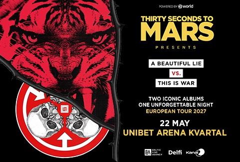 Image of the event "Thirty Seconds to Mars presents A Beautiful Lie vs This Is War"