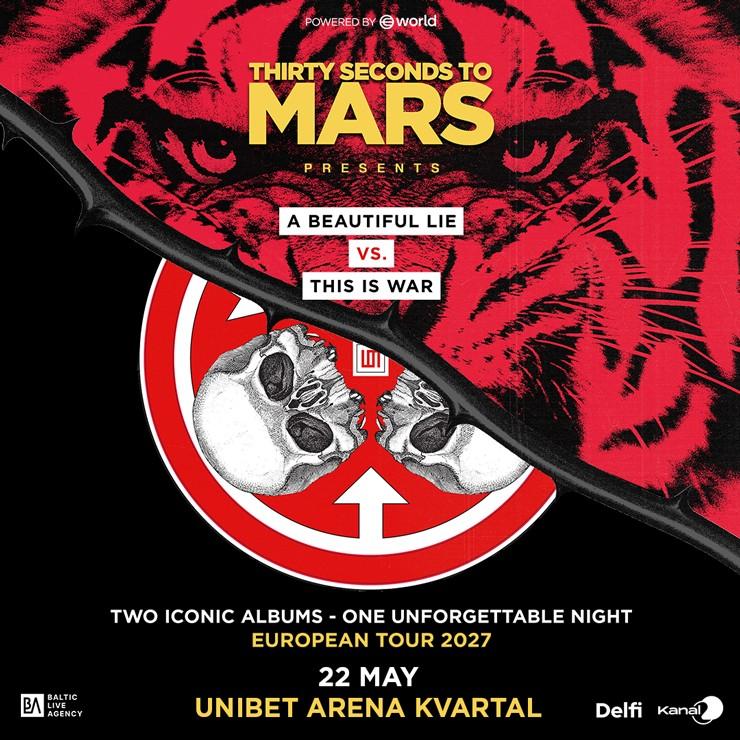 Image of the event "Thirty Seconds to Mars presents A Beautiful Lie vs This Is War"