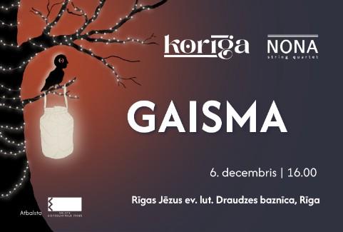 Изображение спектакля "KORĪGA, NŌNA: Gaisma"