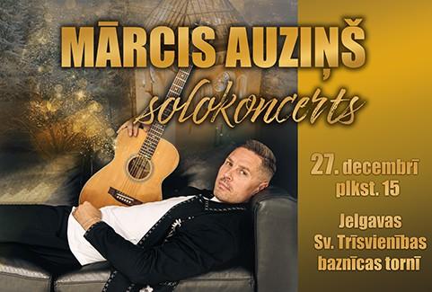 Изображение спектакля "Mārcis Auziņš. Solokoncerts."