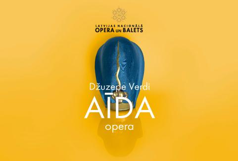 Izrādes "AĪDA" attels