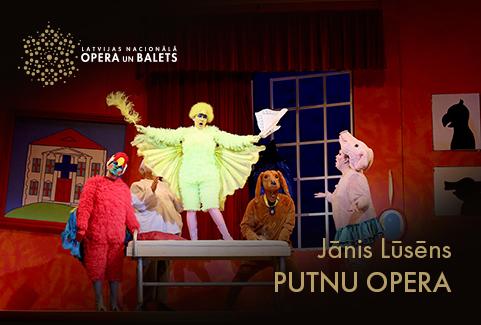 Izrādes "PUTNU OPERA" attels