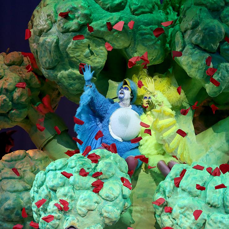 Izrādes "PUTNU OPERA" attels