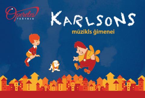 Izrādes "KARLSONS, mūzikls ģimenei" attels