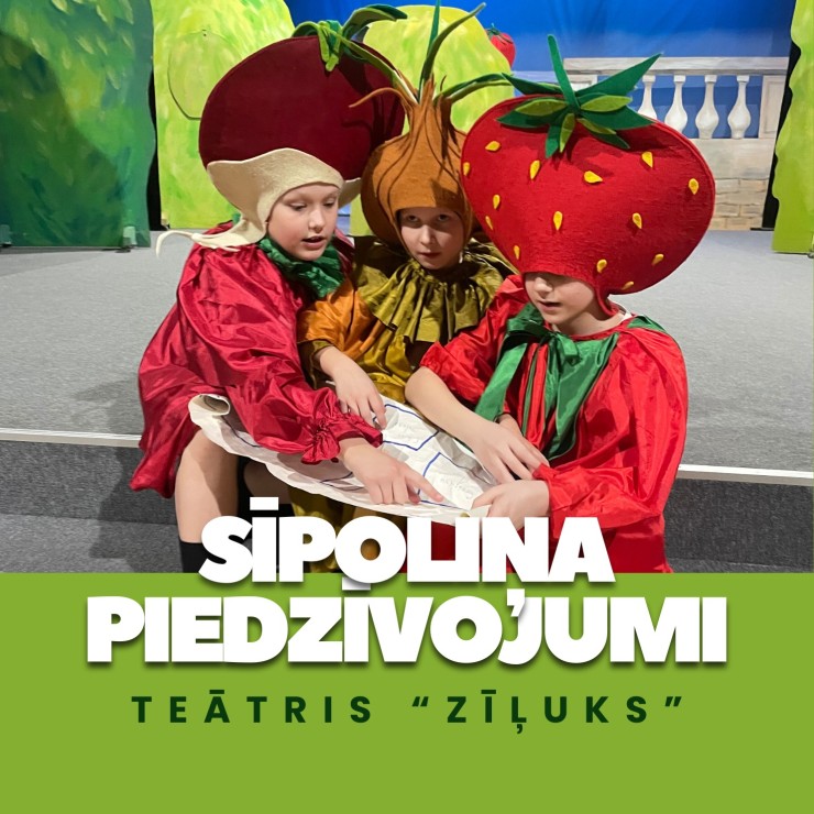 Izrādes "Teātra ZĪĻUKS izrāde / Sīpoliņa piedzīvojumi" attels