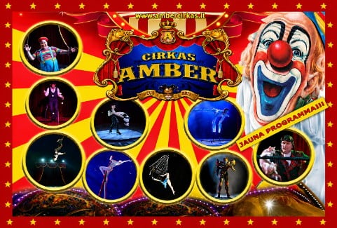Изображение спектакля "Cirka izrāde AMBER CIRKS / Jauna programma"