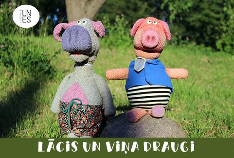 Galerijas bilde 1: LĀCIS UN VIŅA DRAUGI leļļu izrāde bērniem un vecākiem / TEĀTRIS UN ES