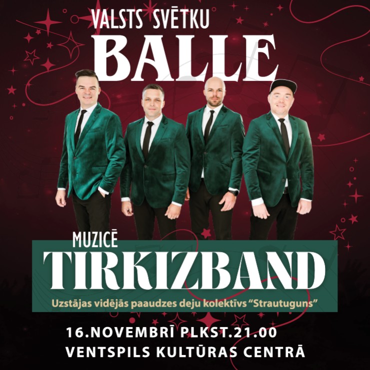 Izrādes "VALSTS SVĒTKU BALLE" attels