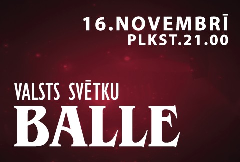 Izrādes "VALSTS SVĒTKU BALLE" attels